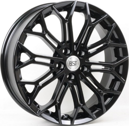 Авто диск Rst R208 5x114,3 R18 литой черный et37 d66,6