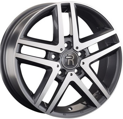 Авто диск Replay Vv206 5x120 R16 литой серебристый темный с полировкой et51 d65,1