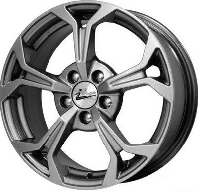 Авто диск Ifree Эрнесто Хай Вэй 5x110 R15 литой серебристый темный et35 d65,1