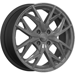 Авто диск Skad Асти Графит 4x100 R16 литой серебристый темный et50 d60,1