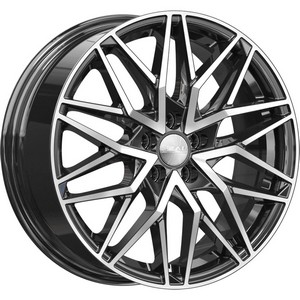 Авто диск Skad Азимут Алмаз 5x108 R17 литой черный с полировкой et50 d63,4