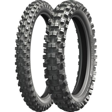 Мотошина Michelin Starcross 5 Medium 90/100-14 49M, WAR задняя |ТТ,камерная|Омологация|