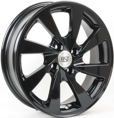 Авто диск Rst R055 4x98 R15 литой черный et33 d58,6
