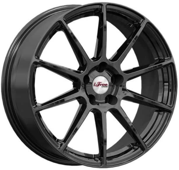Авто диск Ifree Винзор Либерия 5x114,3 R18 литой черный et35 d60,1