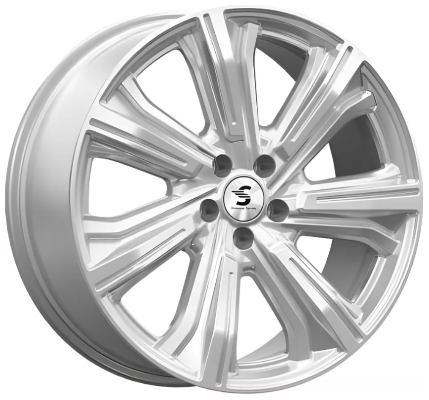 Авто диск K&K Kleemann Сильвер 5x120 R20 литой серебристый et30 d66,1