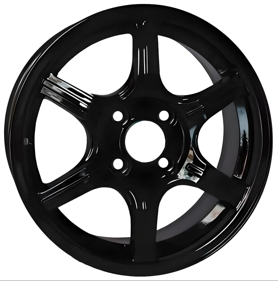 Авто диск Tech Line 433 4x98 R14 литой черный et38 d58,6