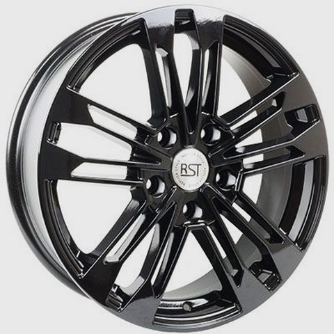 Авто диск Rst R167 5x120 R17 литой черный et55 d65,1