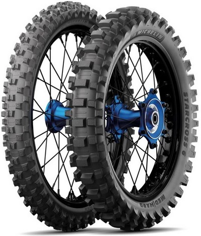 Мотошина Michelin Starcross 6 Medium Hard 80/100-21 51M, WAR передняя |ТТ,камерная|Омологация|