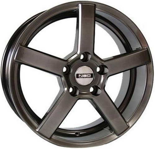 Авто диск Neo V03 4x100 R17 литой серебристый темный et40 d60,1