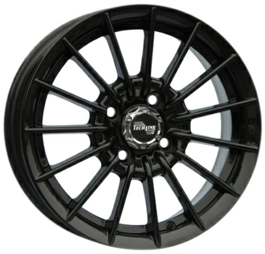 Авто диск Tech Line 302 4x98 R13 литой черный et28 d58,6