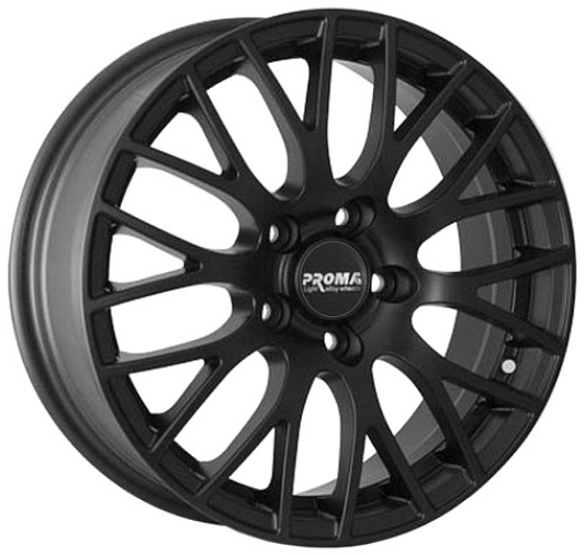 Авто диск Proma Gt 4x100 R17 литой черный матовый et45 d60,1