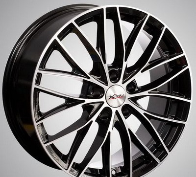 Авто диск X'Trike X-130 5x108 R18 литой черный с полировкой et50 d63,4