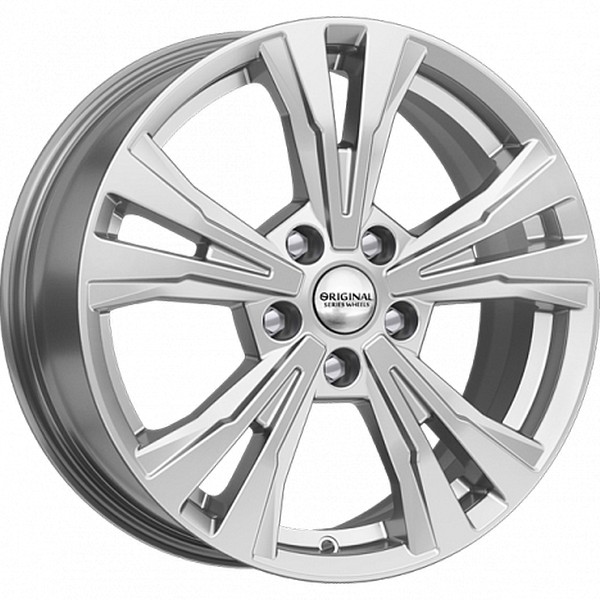 Авто диск Skad Kl322 Селена 5x114,3 R17 литой серебристый et47 d66,1
