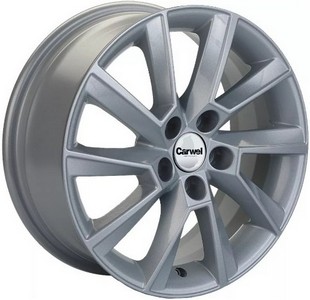 Авто диск Carwel Иманта 5x100 R16 литой серебристый et40 d57,1