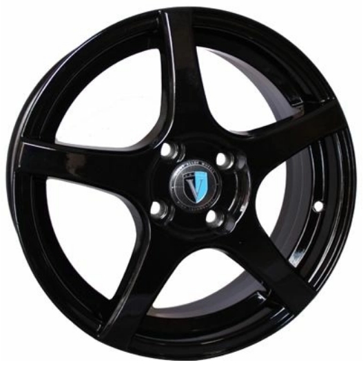 Авто диск Venti 1510 4x98 R15 литой черный et35 d58,6