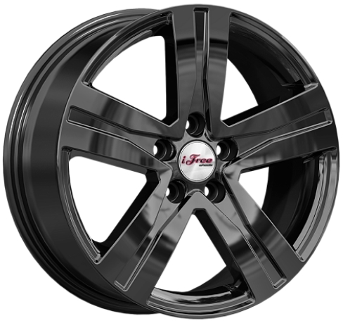 Авто диск Ifree Rebel Либерия 5x114,3 R17 литой черный et45 d67,1