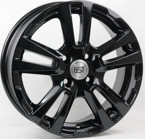 Авто диск Rst R065 4x100 R15 литой черный et50 d60,1