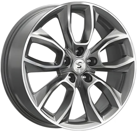 Авто диск K&K Кр001 Сильвер 5x112 R18 литой серебристый et43 d57,1