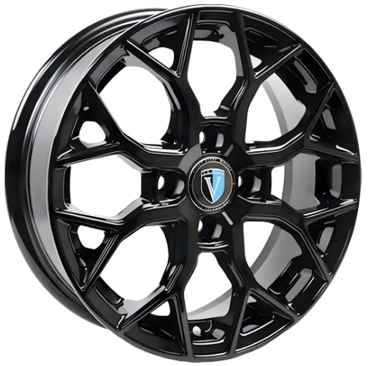Авто диск Venti 1519 4x100 R15 литой черный et40 d60,1