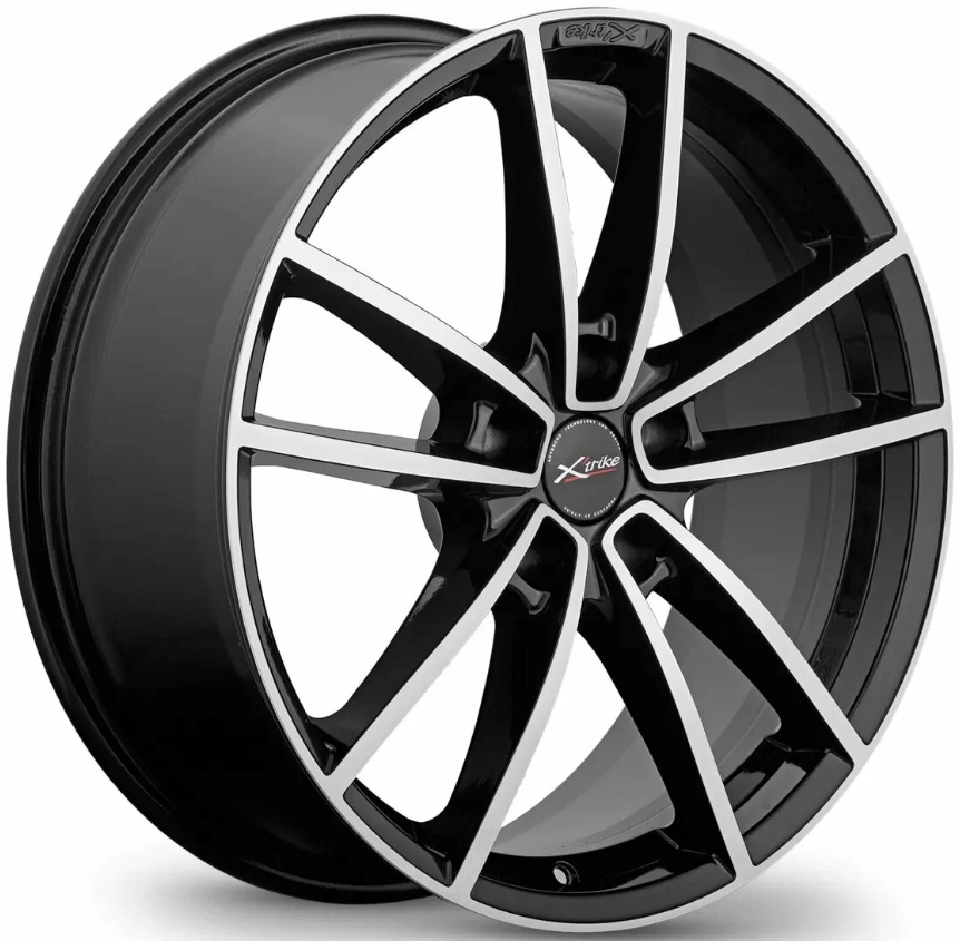 Авто диск X'Trike X-140 5x120 R19 литой черный с полировкой et30 d66,1